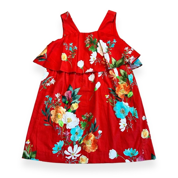 Zara Other - Zara Girls Tropical Floral Dress